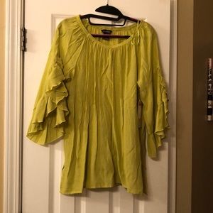 Flare sleeved tunic